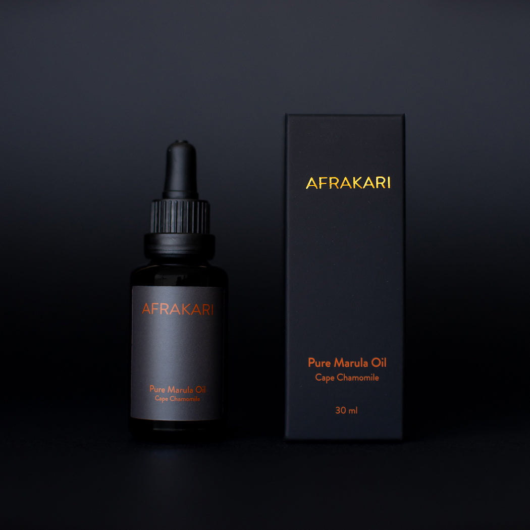 PURE MARULA OIL + CAPE CHAMOMILE – AFRAKARI